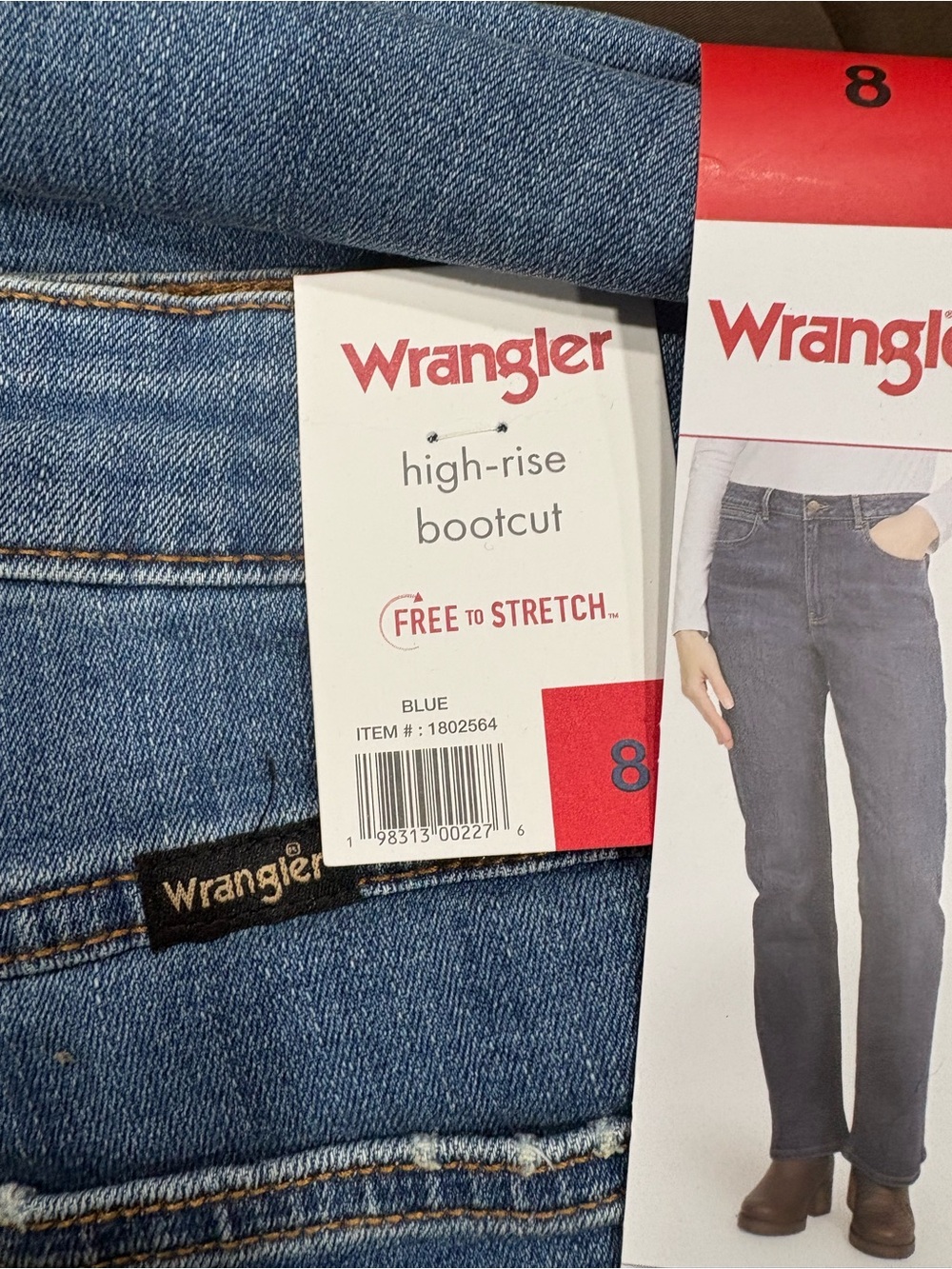 NWT Wrangler boot cut - Picture 3 of 4